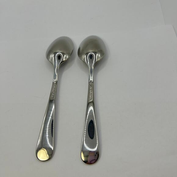 2 Teaspoon Spoon Swedish Lodge Lenox 6 5/8" Stainless 18/10 - Picture 5 of 10